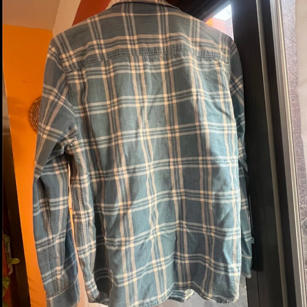 Ralph Lauren Blue Plaid Shirt Medium - Picture 5 of 5